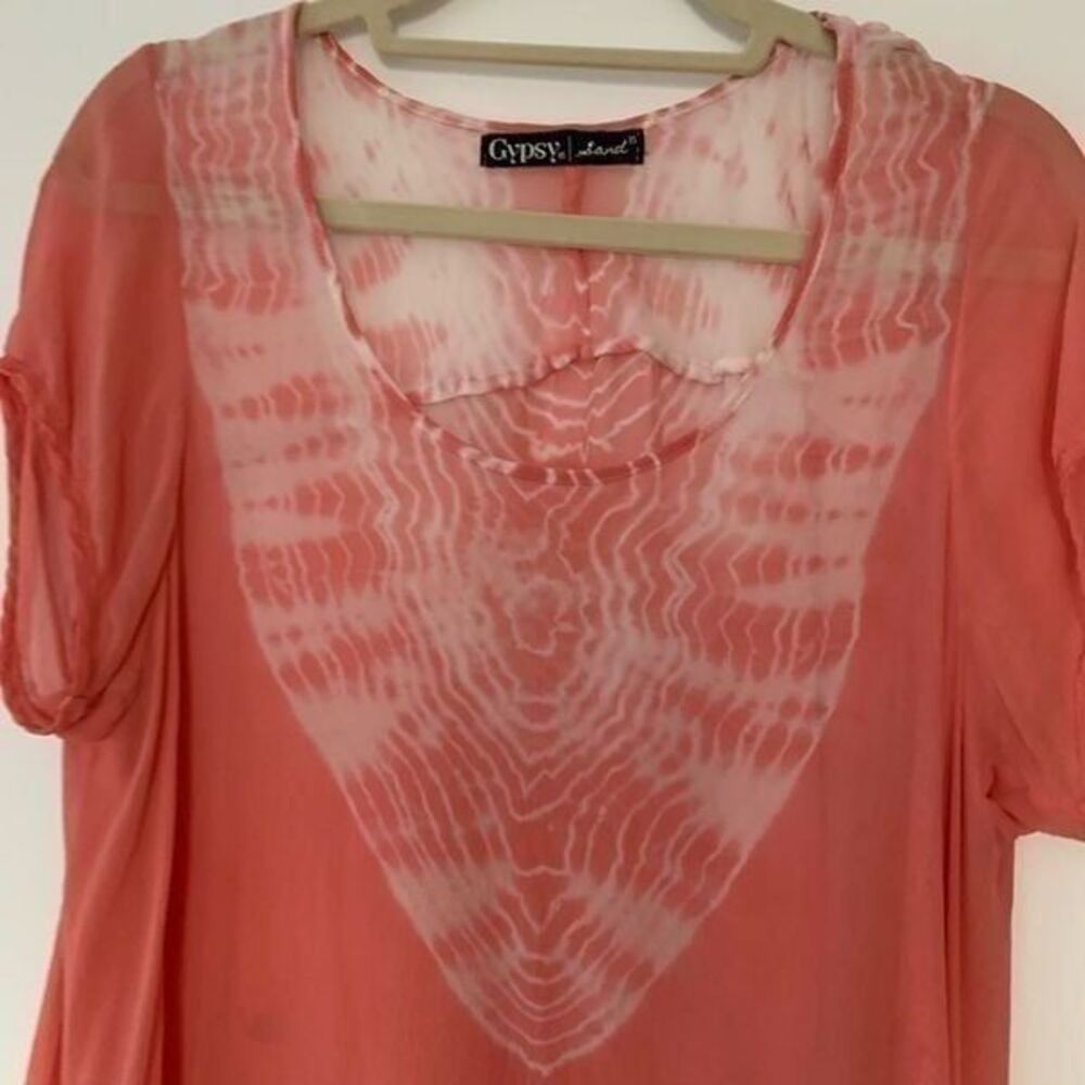 Gypsy 05 tie die silk top XS